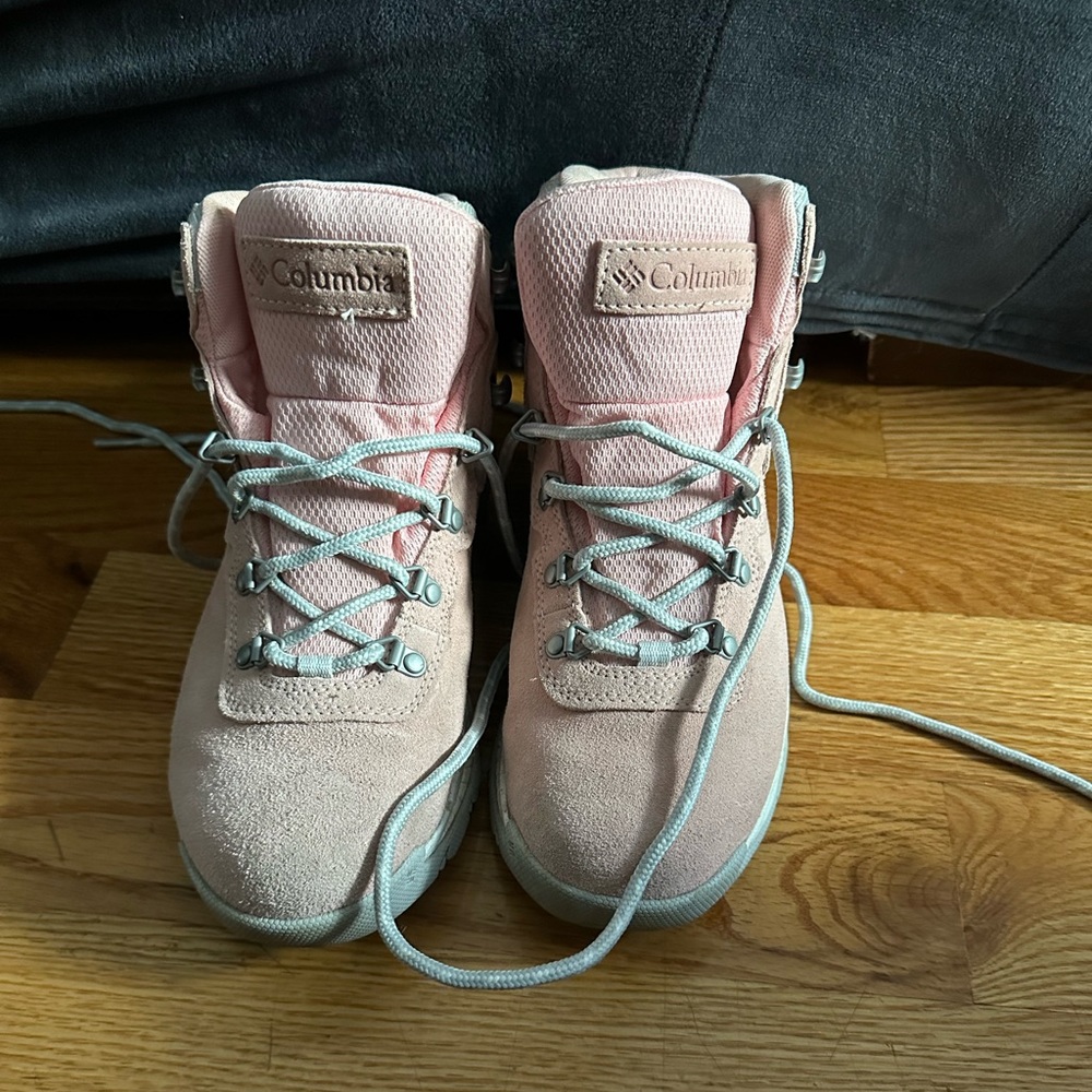 Pink Hiking Boots